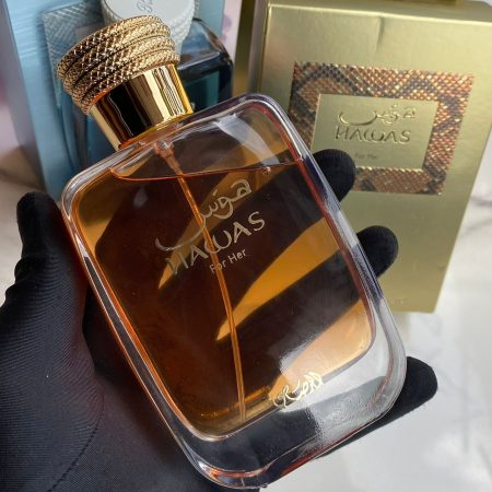 Rasasi Hawas For Her Eau de Parfum – Fruity, Floral & Sweetly Feminine | 75ml