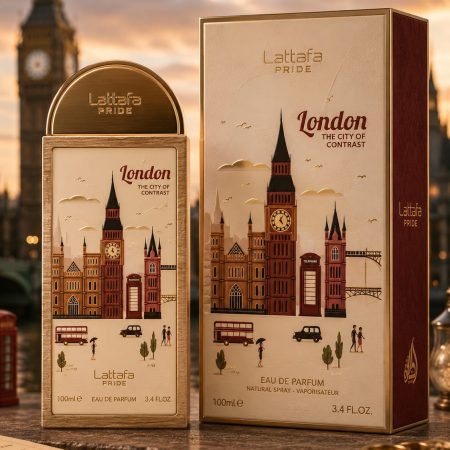Lattafa Pride London Eau de Parfum – Fresh, Woody & Sophisticatedly Unisex | 100ml