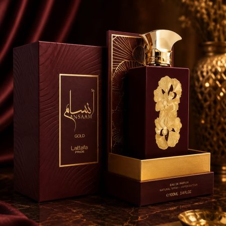 Lattafa Ansaam Gold Eau de Parfum – Warm, Floral & Luxuriously Feminine | 100ml