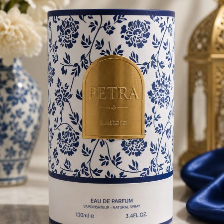 Lattafa Petra Eau de Parfum – Woody, Spicy & Boldly Unisex | 100ml