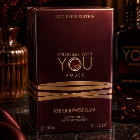 Emporio Armani Stronger With You Amber Eau de Parfum – Warm, Amber & Irresistibly Masculine | 100ml